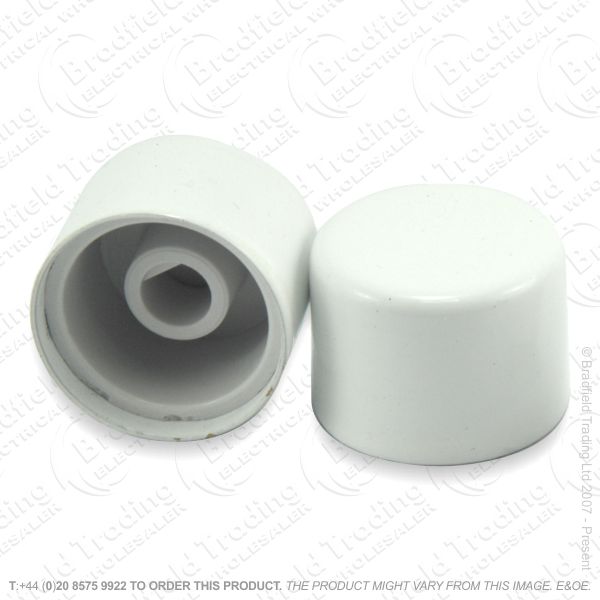 I27) Dimmer Replacement Knob White VAR