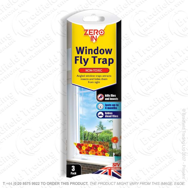 Window Fly Traps Killer 3 Pack STV
