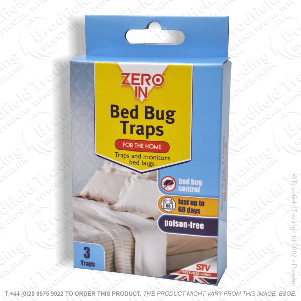 C27) Bed Bug Trap 3 Pack STV