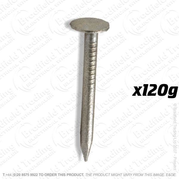 G07) Galvanized Clout Nails 30mm 120g